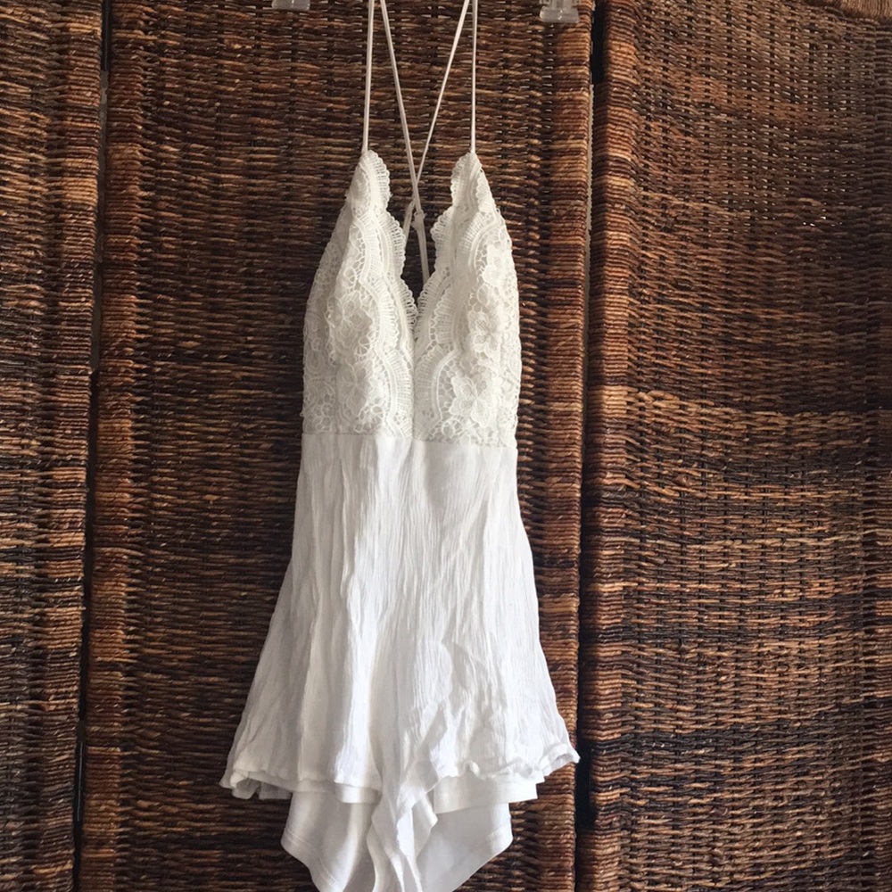 White romper